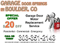 Garage Door Springs Boulder